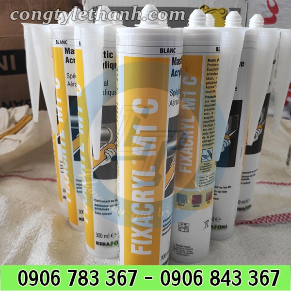 Keo chống cháy fixacryl m1c giá rẻ, giá sỉ HCM Keo chống cháy fixacryl m1c