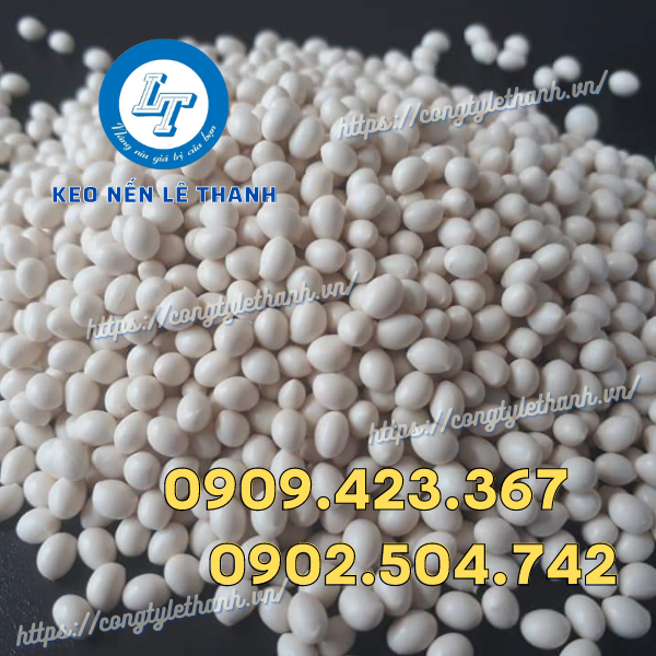 Mua keo nến địa chỉ giá rẻ Keo nến dạng hạt màu trắng