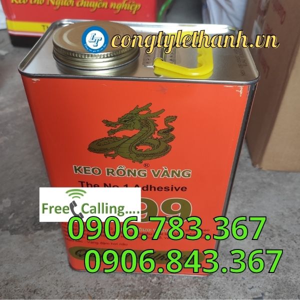CUNG CẤP GIÁ KEO RỒNG VÀNG P-99 DẠNG HỘP thùng keo rồng vàng