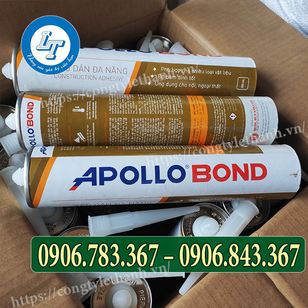 Keo apollo bond - keo đa năng giá si rẻ keo silicone apollo bond