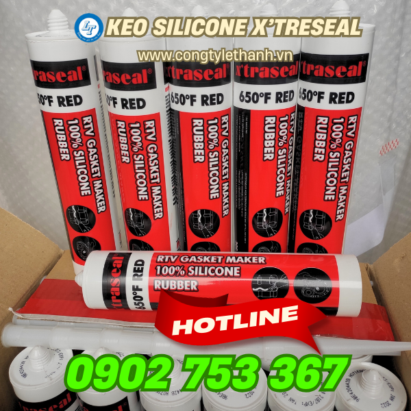 Keo X’traseal 650 độ F Red dạng chai Keo X’traseal 650 độ F Red dạng chai