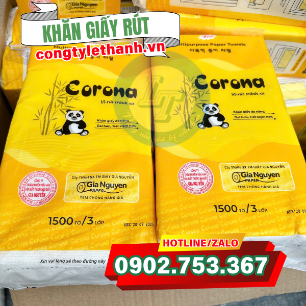 BÁO GIÁ TẾT KHĂN GIẤY RÚT TIỆN LỢI ĐẦU NĂM khăn giấy rút corona