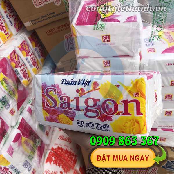 Khăn giấy vuông Saigon Khăn giấy vuông Saigon