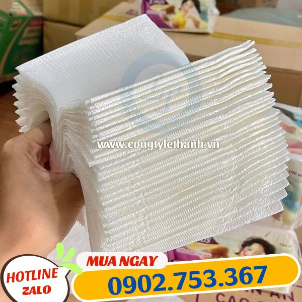 khăn giấy vuông emos giá sỉ khăn giấy vuông emos mềm mịn