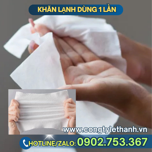 Khăn lạnh dùng co giãn khi lau tay, lau mặt Khăn lạnh dùng co giãn khi lau tay, lau mặt