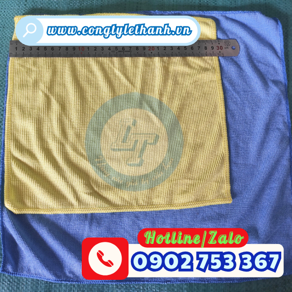 Khăn lau vuông nhiều kích thước Khăn lau vuông nhiều kích thước