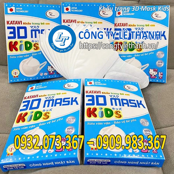 Top 5 khẩu trang tế cho bé tốt nhất nên mua Khẩu trang 3d kids