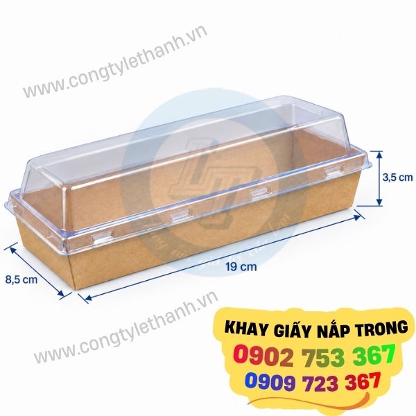 khay giấy, hộp giấy chữ nhật nắp trong giá sỉ cho tiệm bánh và quán ăn khay giấy, hộp giấy chữ nhật nắp trong giá sỉ cho tiệm bánh và quán ăn