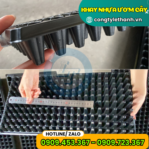 KHAY NHỰA ƯƠM HẠT GIỐNG GIÁ RẺ kích thước khay nhựa ươm cây