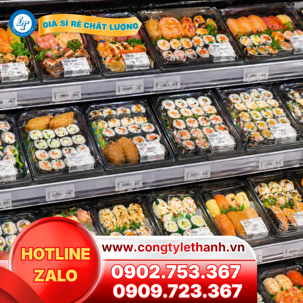 Khay xốp đựng thực phẩm giá sỉ Khay xốp ứng dụng đựng đa dạng thực phẩm