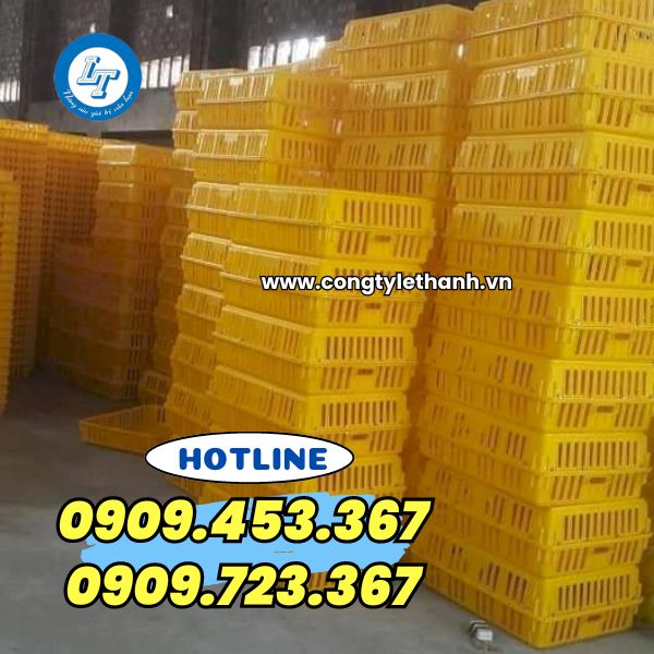 Phân phối sỉ rẻ lồng nhựa đựng gà vịt, nhốt gia cầm kho lồng nhựa nhốt gà vịt