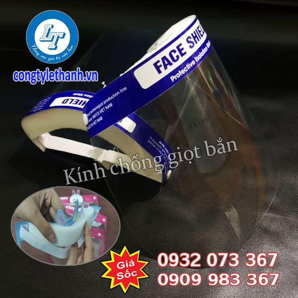 Kính chống giọt bắn giá rẻ bảo hộ an toàn Kính chống giọt bắn có dây đeo