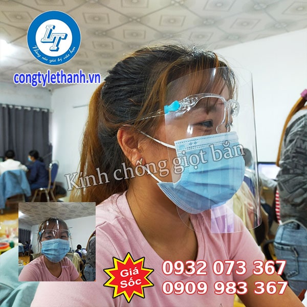 Kính chống giọt bắn giá rẻ bảo hộ an toàn Kính chống giọt bắn