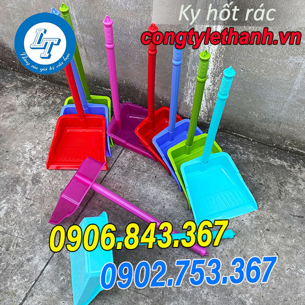 NHÀ CUNG CẤP SỈ KY HỐT RÁC CÁN DÀI, CÁN NGẮN BỀN CHẮC ky hốt rác cán dài giá rẻ