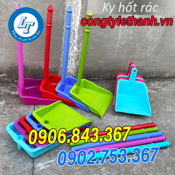 NHÀ CUNG CẤP SỈ KY HỐT RÁC CÁN DÀI, CÁN NGẮN BỀN CHẮC ky hốt rác cán dài giá sỉ