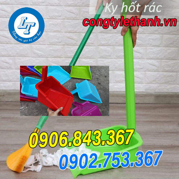 NHÀ CUNG CẤP SỈ KY HỐT RÁC CÁN DÀI, CÁN NGẮN BỀN CHẮC ky hốt rác dùng hốt rác