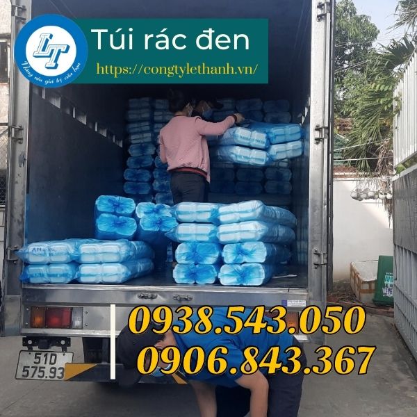 Túi xốp đen giá sỉ nhiều kích thước Lên hàng giao khách