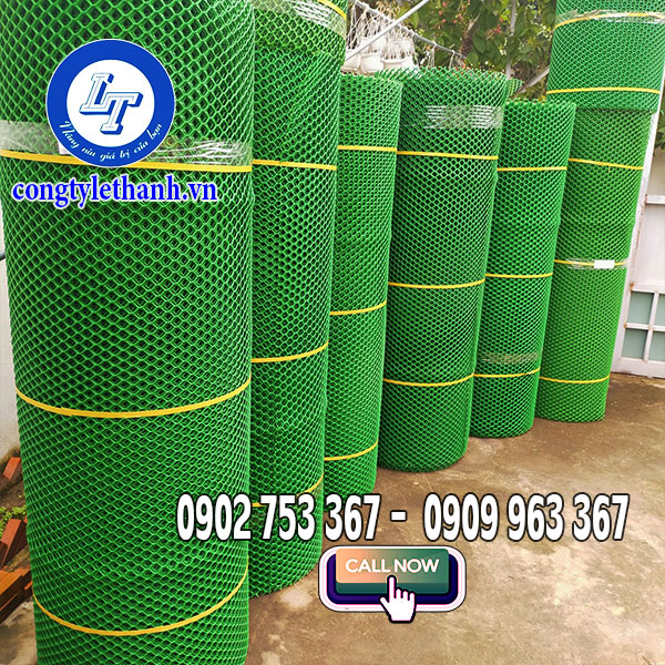 Mua số lượng lớn lưới mắt cáo nhưa màu xanh Lưới nhựa mắt cáo màu xanh