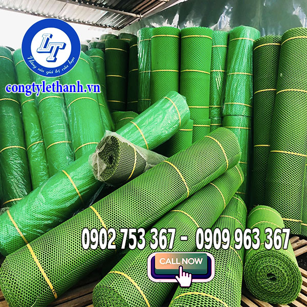 Mua số lượng lớn lưới mắt cáo màu xanh Lưới nhựa mắt cáo màu xanh