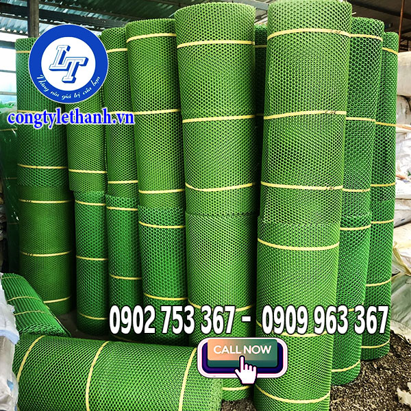 Mua số lượng lớn lưới mắt cáo màu xanh Lưới nhựa mắt cáo màu xanh