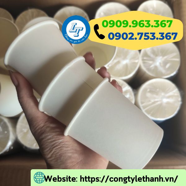 LẤY SỈ LY GIẤY ĐA DẠNG ML GIÁ RẺ TẠI HCM ly giấy