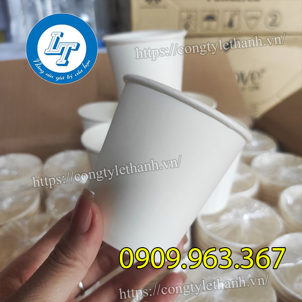 Ly giấy siêu rẻ dùng 1 lần an toàn Ly giấy 220ml