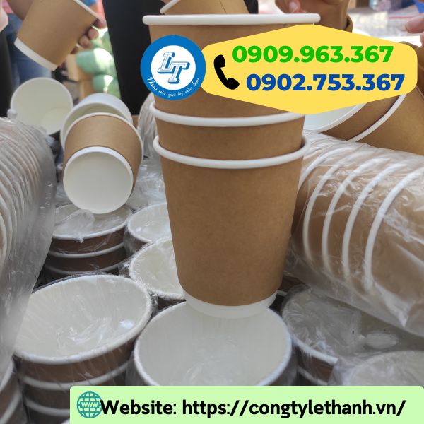 LẤY SỈ LY GIẤY ĐA DẠNG ML GIÁ RẺ TẠI HCM ly giấy 220ml