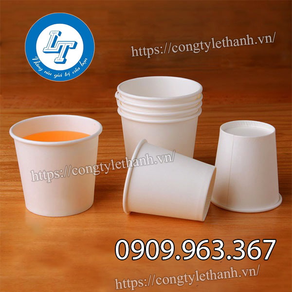 Ly giấy siêu rẻ dùng 1 lần an toàn Ly giấy 200ml