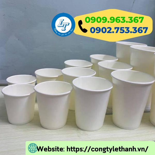 LẤY SỈ LY GIẤY ĐA DẠNG ML GIÁ RẺ TẠI HCM ly giấy nhiều size