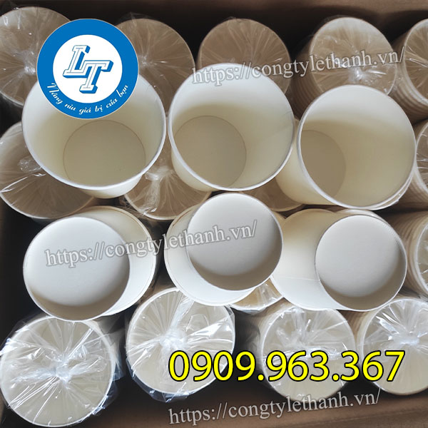 Ly giấy siêu rẻ dùng 1 lần an toàn ly giấy