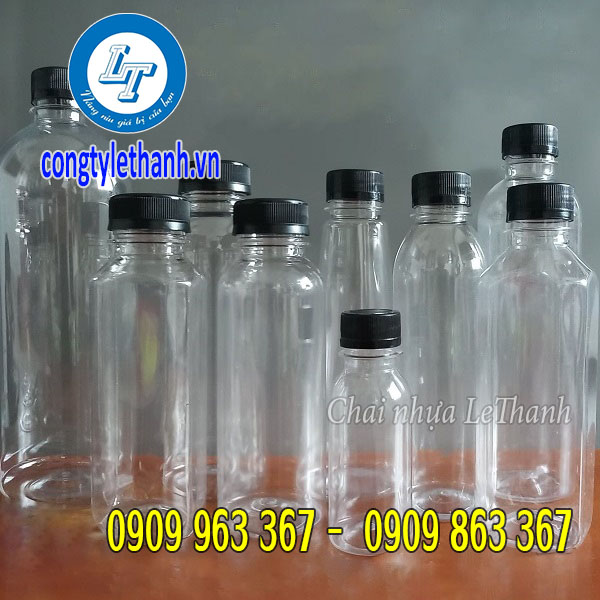 Giá sỉ rẻ chai nhựa đựng nước uống nhiều mẫu mã Chai nhựa