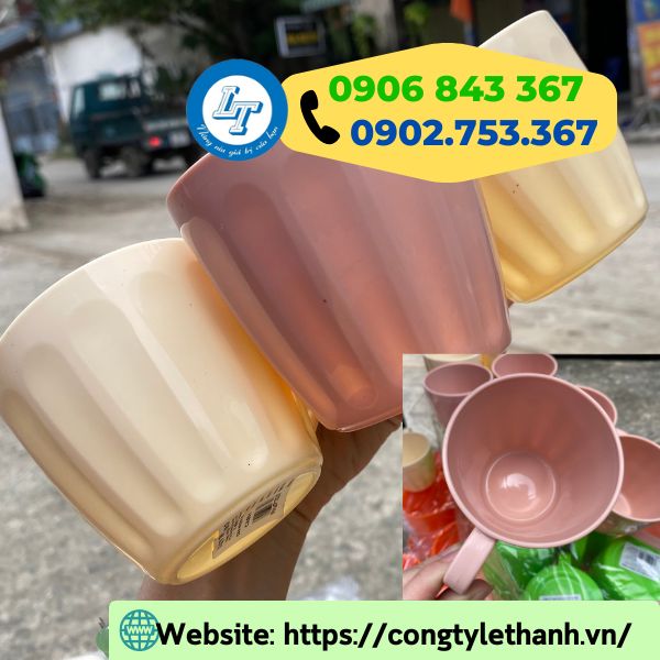 NGUỒN LẤY SỈ LY NHỰA, CỐC NHỰA CỨNG CHO NHÀ PHÂN PHỐI ly cốc nhựa nhiều màu