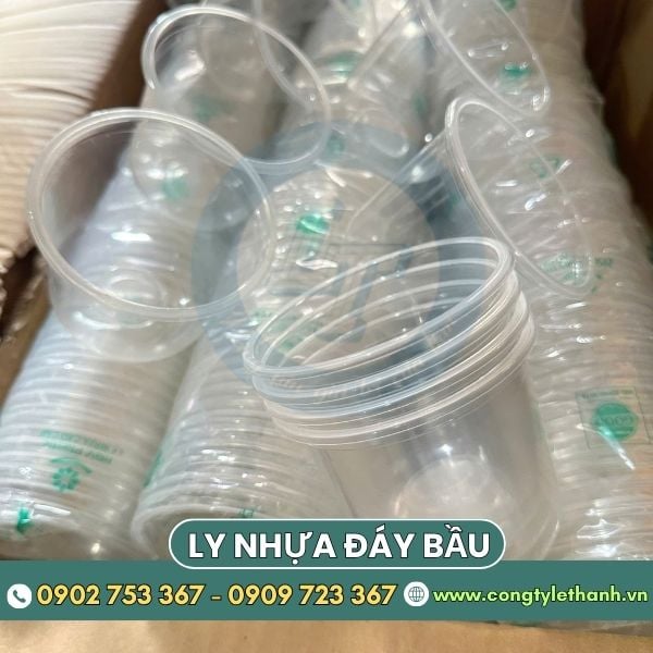 Cung cấp ly nhựa đáy bầu 360ml, 500ml, 700ml giá sỉ cho doanh nghiệp Cung cấp ly nhựa đáy bầu 360ml, 500ml, 700ml giá sỉ cho doanh nghiệp