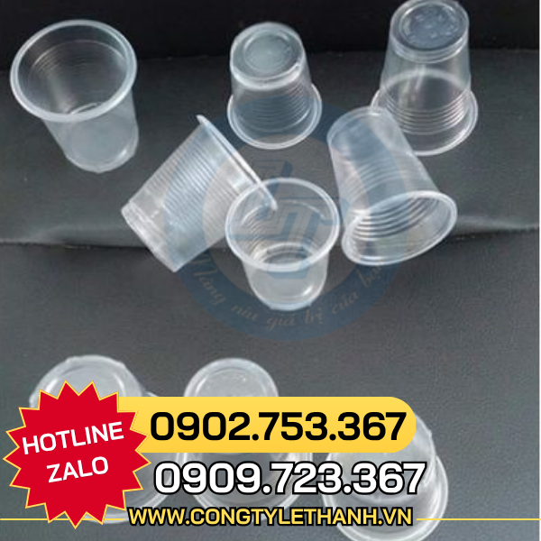 Ly nhựa pp nhỏ giá sỉ đựng nước chấm, rau câu, sampling Ly nhựa pp nhỏ giá sỉ đựng nước chấm, rau câu, sampling