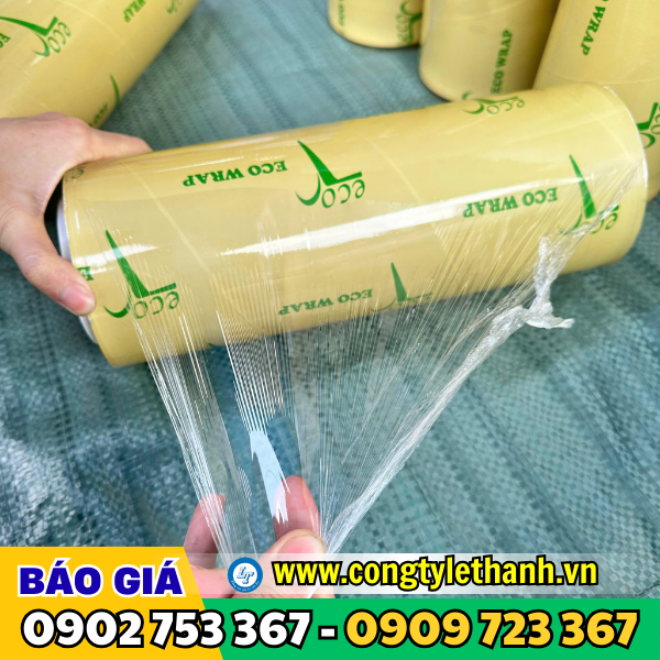 Lê Thanh cung cấp màng thực phẩm không hộp giá sỉ Màng thực phẩm có độ dai, an toàn khi sử dụng trong thực phẩm
