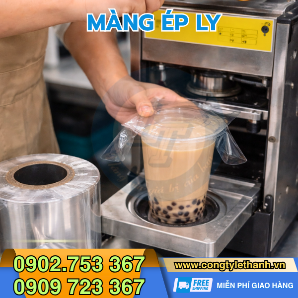 Cuộn màng ép ly giá rẻ Cuộn màng ép ly giá rẻ