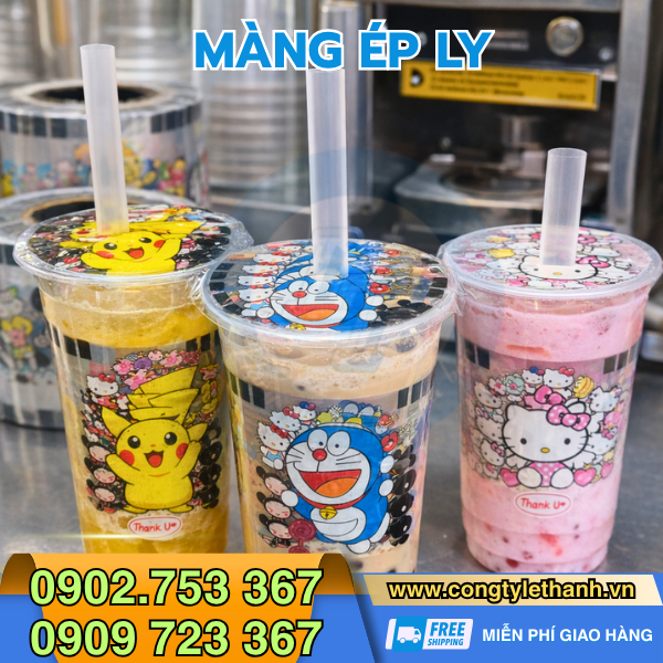 Cuộn màng ép ly giá rẻ Cuộn màng ép ly giá rẻ