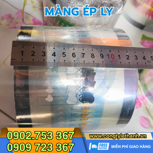 Cuộn màng ép ly giá rẻ Cuộn màng ép ly giá rẻ