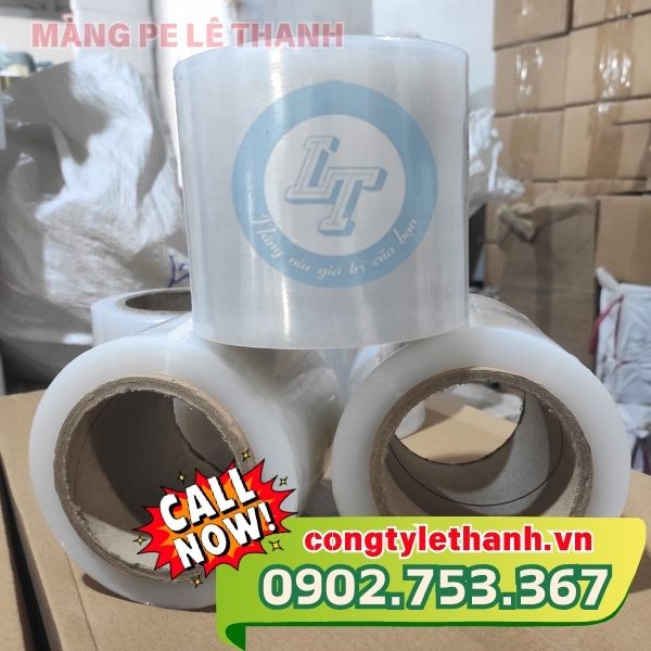 Màng PE giá rẻ quấn hàng màng pe 10 cm
