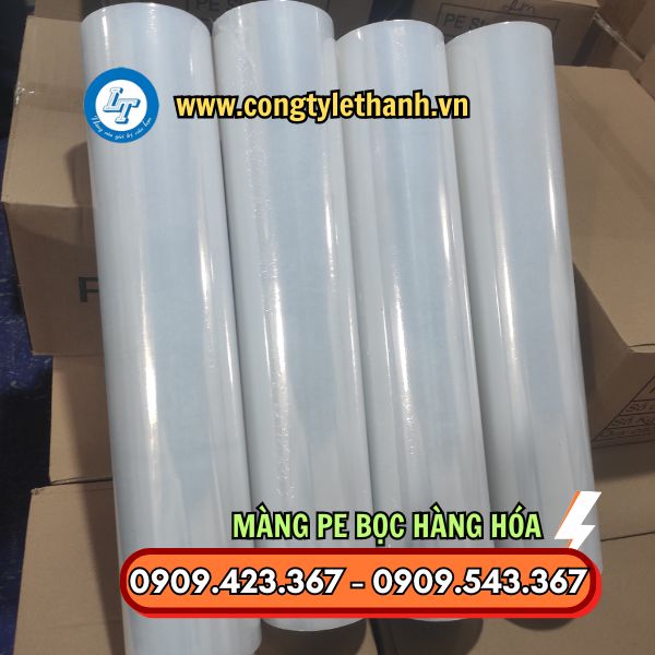 MÀNG PE BỌC HÀNG HÓA GIÁ RẺ, GIÁ SỈ NGAY TẠI HCM màng pe trắng