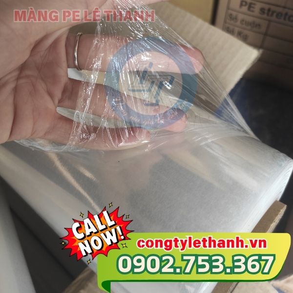 Màng PE giá rẻ quấn hàng màng pe giá sỉ mòng nhẹ