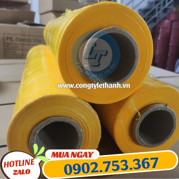 MÀNG PE QUẤN PALLET VÀNG