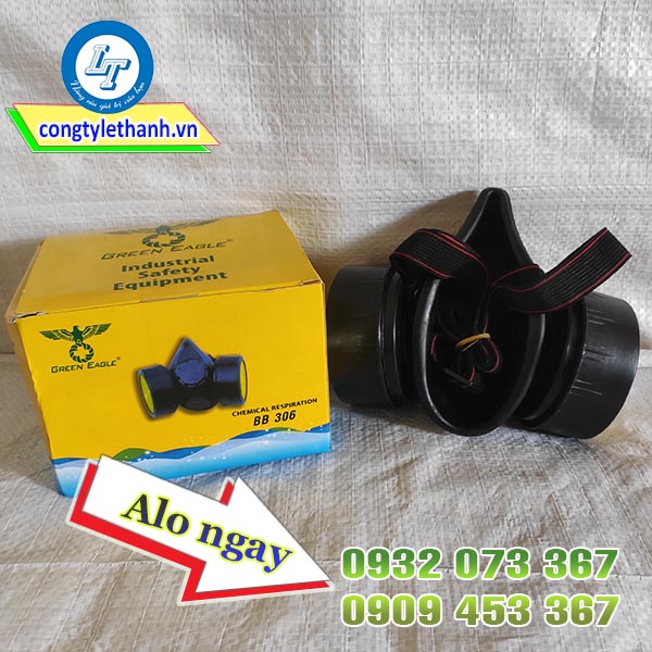 Mặt nạ phòng độc BB306 có 2 phin lọc giá rẻ Mặt nạ phòng độc BB306 có 2 phin lọc