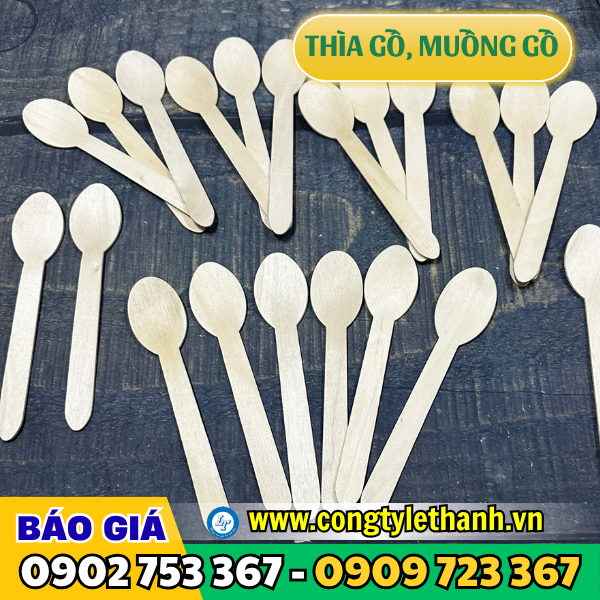 Muống giá, thìa gỗ an toàn Muống giá, thìa gỗ an toàn