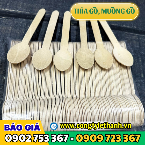 Muỗng gỗ hình tròn giá sỉ Muỗng gỗ hình tròn giá sỉ