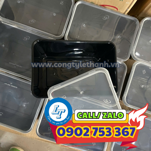 Nhà cung cấp hộp nhựa pp chữ nhật đen nắp trong giá sỉ hcm Nhà cung cấp hộp nhựa pp chữ nhật đen nắp trong giá sỉ hcm