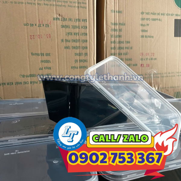 Nhà cung cấp hộp nhựa pp chữ nhật đen nắp trong giá sỉ hcm Nhà cung cấp hộp nhựa pp chữ nhật đen nắp trong giá sỉ hcm