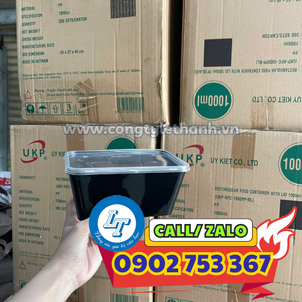Nhà cung cấp hộp nhựa pp chữ nhật đen nắp trong giá sỉ hcm Nhà cung cấp hộp nhựa pp chữ nhật đen nắp trong giá sỉ hcm