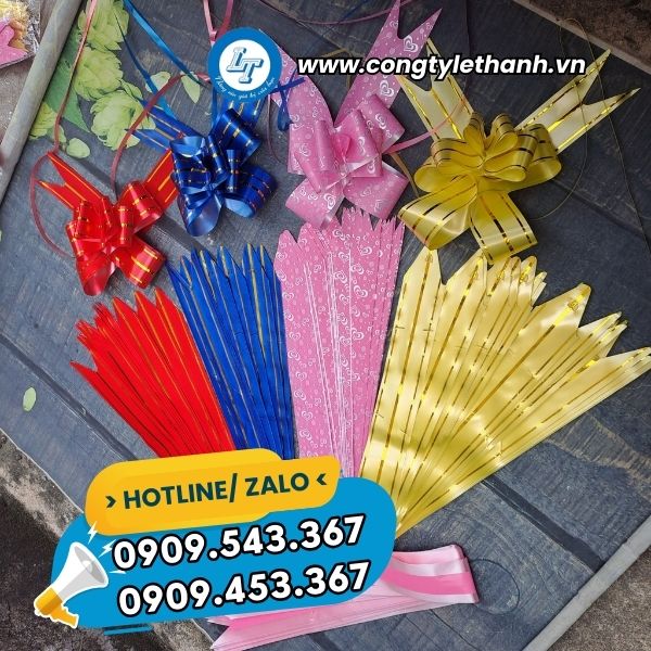 NƠ RÚT CỘT GIỎ QUÀ TẾT GIÁ SỈ NƠ RÚT CỘT GIỎ QUÀ TẾT GIÁ SỈ