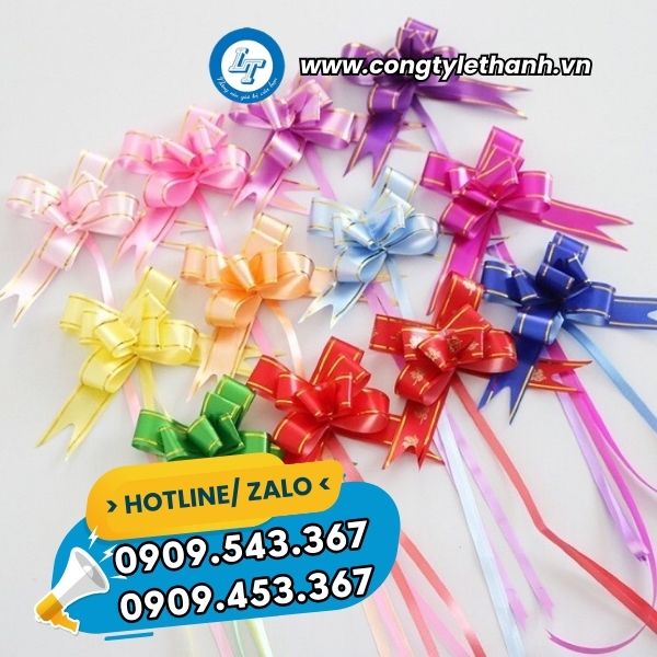 NƠ RÚT CỘT GIỎ QUÀ TẾT GIÁ SỈ NƠ RÚT CỘT GIỎ QUÀ TẾT GIÁ SỈ